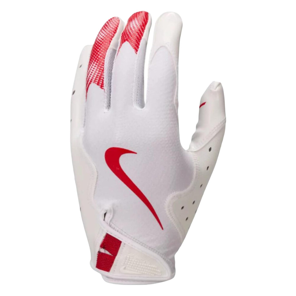 Nike Vapor Jet 8.0 Football Gloves | | XXX-Large White/Red