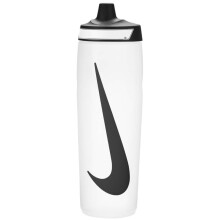 Bouteille d'eau Nike Refuel 24 OZ (Blanc/Transparent)