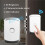 One-to-One Wireless Doorbell Kit,Strong Penetration and Brrier-Free Reception Simple Shape 2