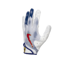 Nike Vapor Jet 8.0 Footballhandschuhe Weiß | Gym Blau | Rot X-Large