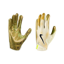 Guantes de Fútbol Nike Vapor Jet 8.0 Sea Glass | Dorado Metálico | Negro XX-Large