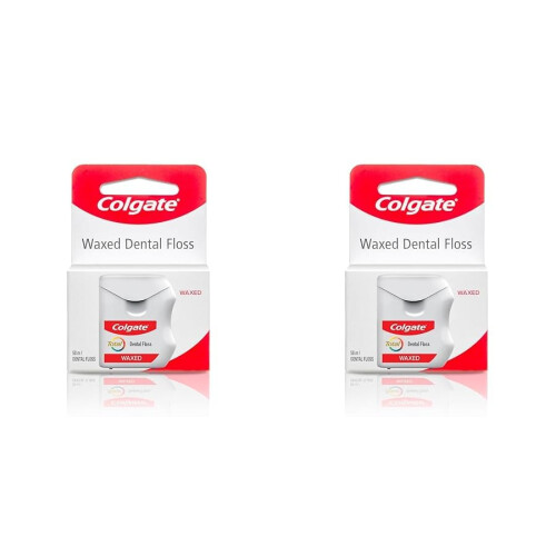 Colgate Colgate Gewaxed Tandfloss, 50 Meter (4)