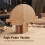 Angle Finder - Handcrafted Beech Wood Degree Tool, Enhanced Readability for Welders Carpentry DIY Projects W/50m Rope 4