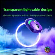 Inphic E-Sports Draadloze Gamemuis 12800 DPI met Drievoudige Verbindingsmodus, Zeer Nauwkeurige Gamingmuis voor Computer en Laptop