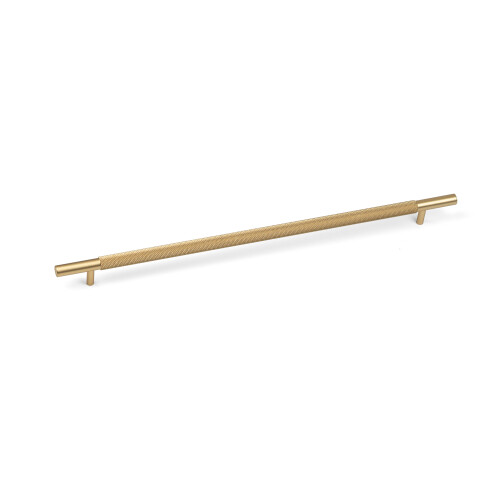 (320mm Handle) Brass Gold Knurled T Bar Handle