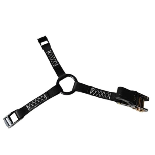 Sangle de Fixation de Roue de Secours à 3 Points pour Plateforme de Toit, Corde D'Arrimage de Roue de Secours en Y 2
