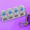 Mechanical Keychain Auditory Keyboard Fidget Led Keyboard Button Dynamic Keyboard Clicker Keychain 5
