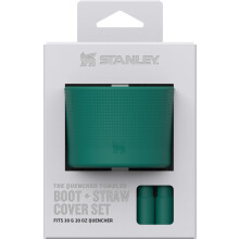 Stanley Quencher Boot and Straw Cover Cap | Anti-Slip Silicone Protector for 20 & 30 oz Tumbler with Handle | Accessory Set for Stainless Steel Drinki