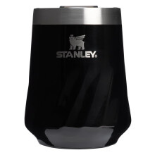 STANLEY Vaso de Vino Texturizado The Reserve | 11oz | Tapa a Prueba de Salpicaduras | Vaso de Acero Inoxidable