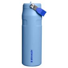 Stanley IceFlow Flip Straw 2.0 Wasserflasche 24 OZ | Integrierter Strohhalm | Leicht & Auslaufsicher | Isolierter Edelstahl | BP