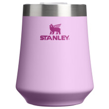 STANLEY Reserve Weinglas | 11 oz Edelstahl Reisebecher für Wein, Cocktails, Limonade | Hält Getränke stundenlang kalt | BPA-frei | Soft Orchid