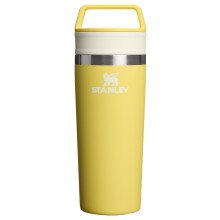 STANLEY Cafe To Go Travel Mug 16 oz | Leakproof Two-Part Drink Through Lid | Tumbler Cup for Coffee, Tea and Drinks | Insulated Stainless Steel Coffee