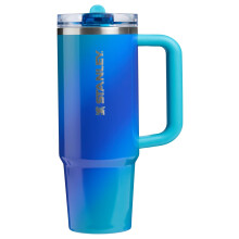 STANLEY The Quencher ProTour Flip Straw Tumbler (Box) 30 oz / 0.89 L Sea Glass Aura