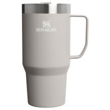 STANLEY Taza Suburbana Diaria | 24 oz | Tapa para Beber | Para Café, Té y Bebidas | Acero Inoxidable Aislado | Sin BPA | Ceniza