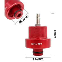 Para  Model 3/y/Probador de Fugas de Tanque de Agua Manómetro Conector Especial Piezas de Automóviles Accesorios Artículos para Automóviles