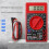 DT830B  Digital Multimeter with LCD Overload Protection Voltage Amperage Test Probe  AC Red 2