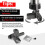 Shank Replaceable Blade Planing Bit Milling Cutter Insert-Style Spoilboard CNC Surfacing Router Bits for Wood 8mm 8