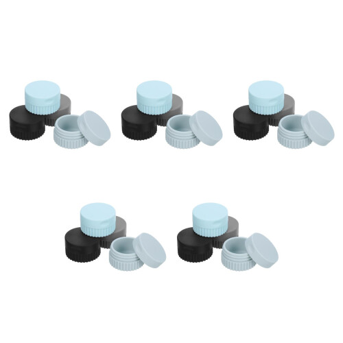 20Pcs Durable Silicone Travel Pill Case and Supplements 2