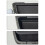 For   2011-2017 Phone Holder Car Double-Layer Storage Box 360-Degree Adjustable Phone Stand Base 2