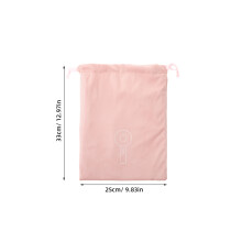 2Stk Haartool Organizer , Samtweich, Gepolstert, Pink