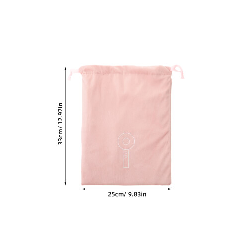 2Stk Haartool Organizer , Samtweich, Gepolstert, Pink