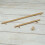 (160mm Handle) Brass Gold Knurled T-Bar Handle 10