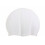 Nike Nike Solid Silicone Swim Cap (White) 1