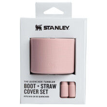 STANLEY Quencher Boot und Strohhut-Abdeckung | Anti-Rutsch Silikon Schutz für 20 & 30 oz Becher