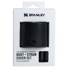 STANLEY Quencher Boot and Straw Cover Cap | Anti-Slip Silicone Protector for 40 oz Tumbler with Handle | Accessory Set for Stainless Steel Drinking Cu