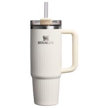Stanley Quencher H2.0 Vaso con Asa y Pajita 30 oz | Tapa Flowstate de 3 Posiciones | Compatible con Portavasos