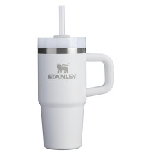 Stanley Quencher H2.0 Taza con Asa y Popote 14 oz | Tapa Flowstate de 3 Posiciones | Compatible con Porta Vaso
