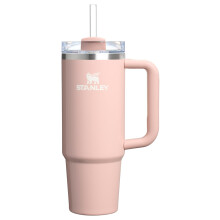 Stanley Quencher H2.0 Tumbler met Handvat en Rietje 30 oz | Flowstate 3-Positie Deksel | Autohouder Geschikt voor Reizen | Geïsoleerd RVS