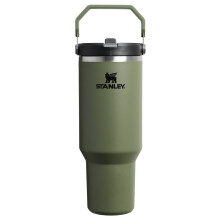 STANLEY IceFlow 2.0 Flip Straw Tumbler with Handle 40 oz | Twist On Lid and Flip Up Straw | Leakproof Water Bottle | Insulated Stainless Steel | BPA-F