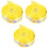 3Rouleaux Imprimé Polyester Pour Décor Pâques 2