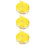 3Rouleaux Imprimé Polyester Pour Décor Pâques 7