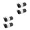 4Pcs Lightweight Plastic Cane External Fastener Clip for Outdoor Use 2
