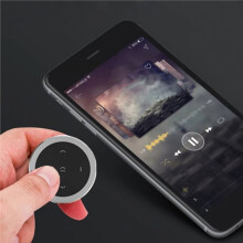 Car Wireless Media Button Remote Controller 5.0 Car Motorcycle Bike Steering Wheel Music Remote for Phone