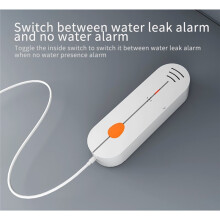 WiFi Waterlekdetector, Overstromingssensor, Draadloos Alarm voor Thuis (80 DB), Tuya Life App, Afstandsbediening, Automatische Beveiliging