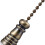Ceiling Fan Pull Ceramic , White Pull Chain Extension Fan Extender Ceiling , Fan Pulls Ornament for Ceiling Fan Light 4