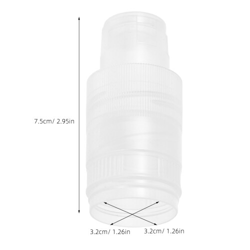 2Ensembles Couvercles Plastique Transparent Pour Potage Conserve Miel 1