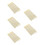 250Pcs Phone Speaker Dust Protector Stickers Silver Metal Mesh 2