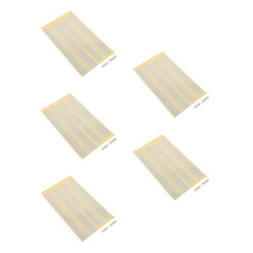250Pcs Phone Speaker Dust Protector Stickers Silver Metal Mesh 1