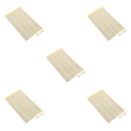 250Pcs Phone Speaker Dust Protector Stickers Silver Metal Mesh 2