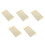 250Pcs Phone Speaker Dust Protector Stickers Silver Metal Mesh 5