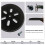 6 Inch 6 Hole Hook and Loop Sanding Pad Backing Plate for  Sander GEX 150 GEX 150AC GEX 150 Turbo Grinding Machine 3
