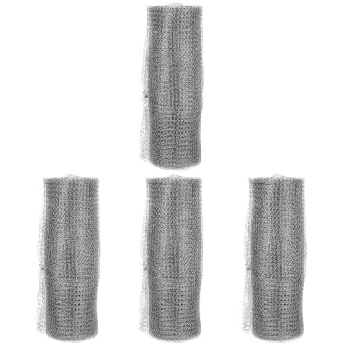 4Rouleaux Tapis Anti- Gouttière Argent Pour Usage 1