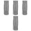 4Rouleaux Tapis Anti- Gouttière Argent Pour Usage 3