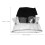 2Pcs Lightweight PVC Waterproof Stage Light Shield for Outdoor Use 2