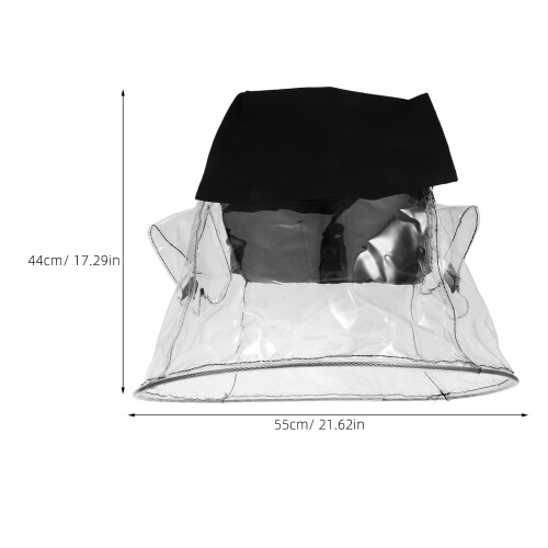 2Pcs Lightweight PVC Waterproof Stage Light Shield for Outdoor Use 1