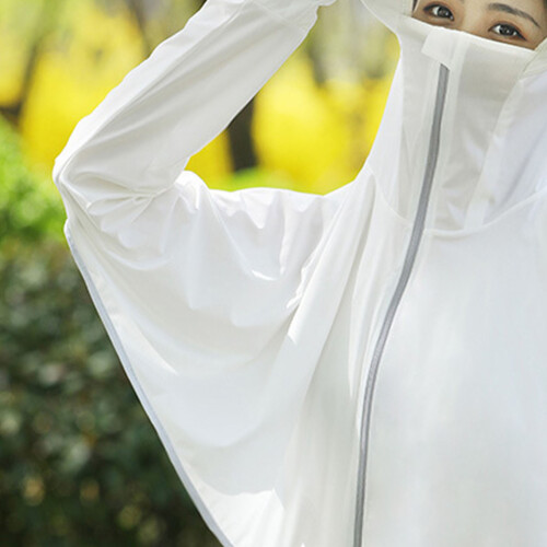 Ice Silk Hooded Sun Protection Top 1